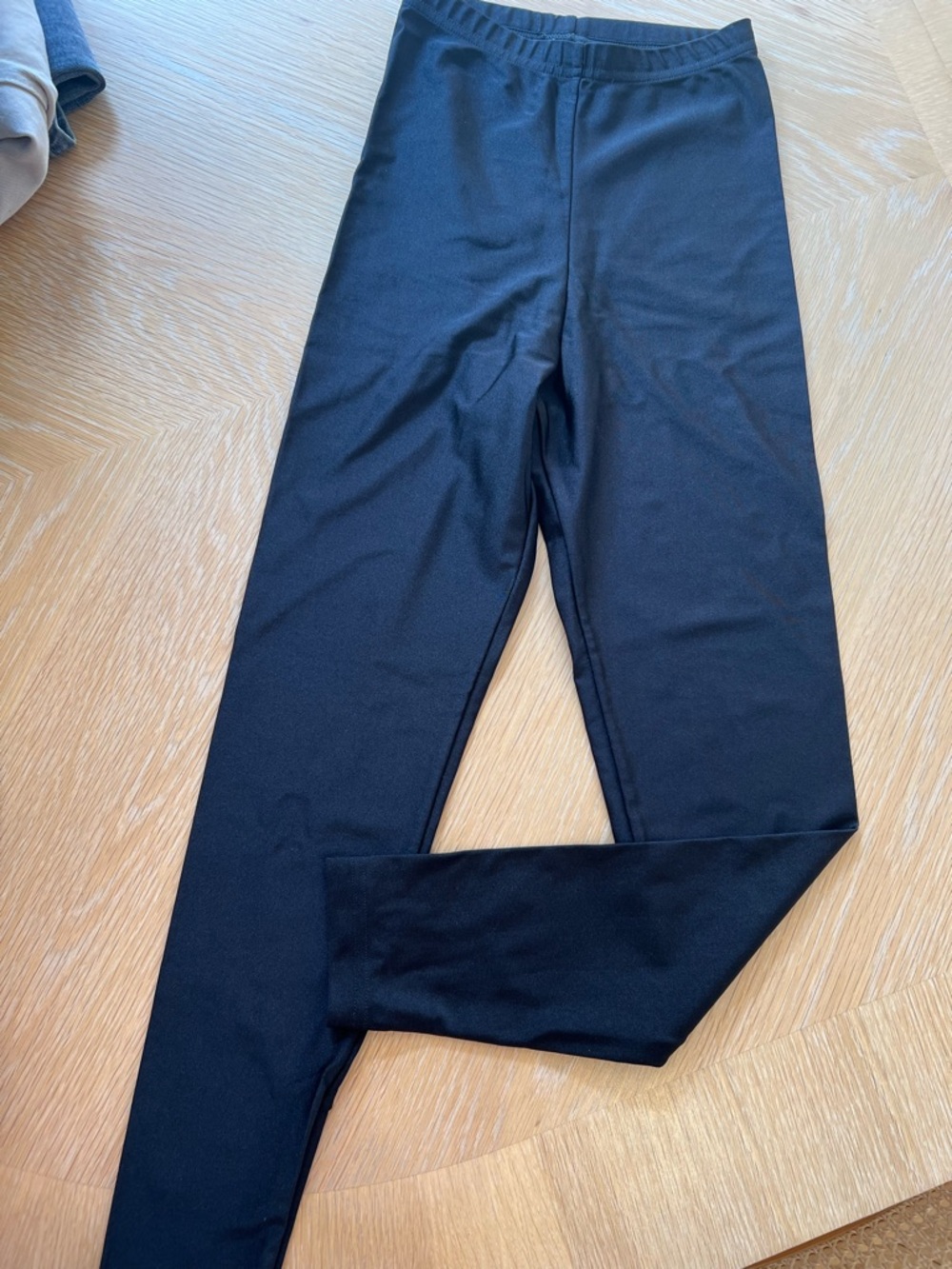 American Apparel Black Leggings - shiny